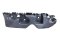 622230010R Left front bumper bracket Dacia Duster I