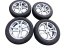 Mercedes-Benz tire set - dual mounting, wheels 5x15 ET32 + 5.5x15 ET42 4x100x60, tires 165/65/15 DUNLOP winter + 185/60/15 DUNLOP summer