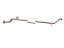 8200113655 Middle exhaust section Renault Modus 1.5 dCi