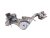 Left rear axle arm Renault Koleos I