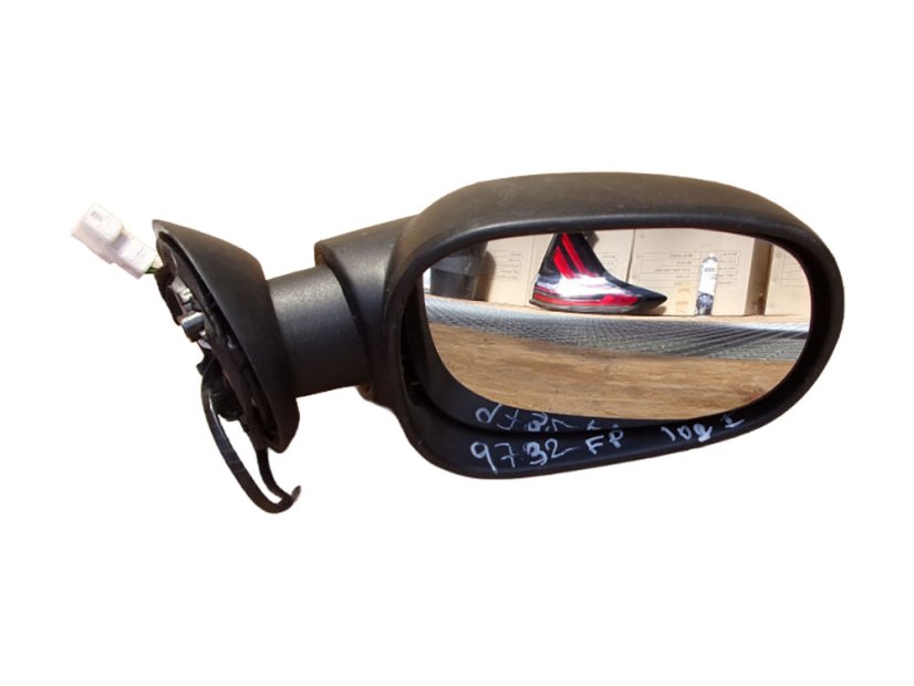 8200240597 Right rearview mirror, electrically controlled, unpainted Dacia Logan I