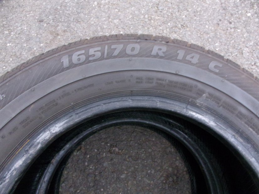 Summer truck tire 165/70/14C PLATIN P510 Van