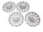 Wheel covers 15" original Ford - set of 4 pieces