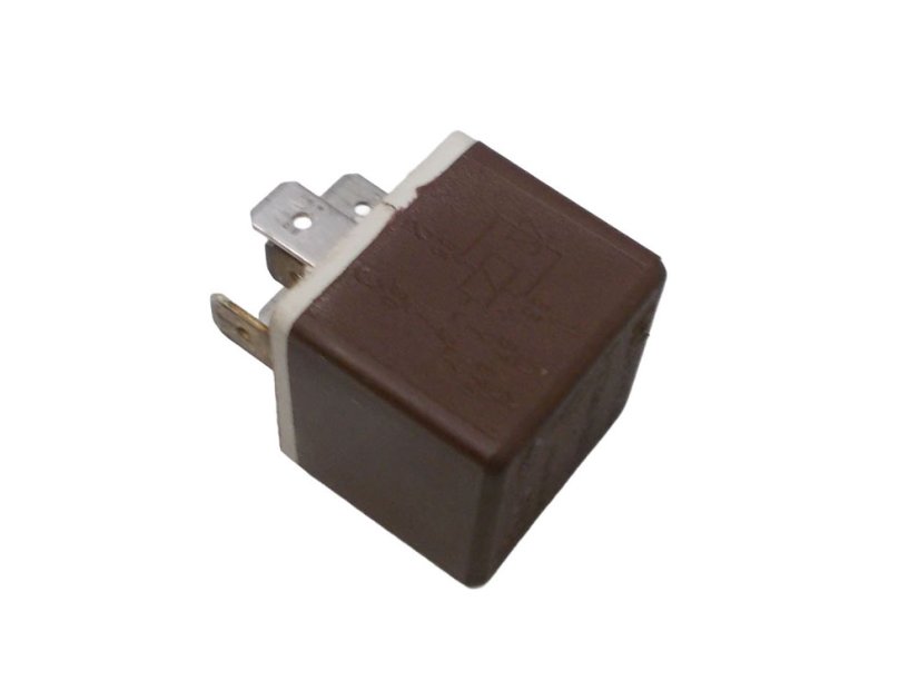7700810929 Relay Renault 12V 25A 5-PIN - brown