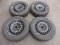 Téli gumiabroncs szett acél felnikkel VW, Seat, Škoda 5.5x15 ET40, 5x100x57 2Q0601027AQ/AH - 185/65/15 88T FALKEN Eurovinter HS01