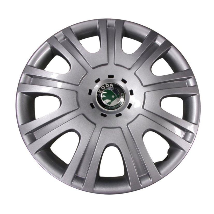 Wheel cover 15" original Škoda "Gaspra" 1Z0601147E - set of 4 pieces