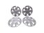 Wheel covers 15" original Dacia, set of 4 pieces