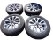 Mercedes-Benz winter tire set, 8x18 ET38 wheels 5x112x66.5, tires 235/60/18 103H BRIDGESTONE Blizzak LM80 Evo
