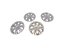 Wheel covers 16" original Toyota - set of 4 pieces