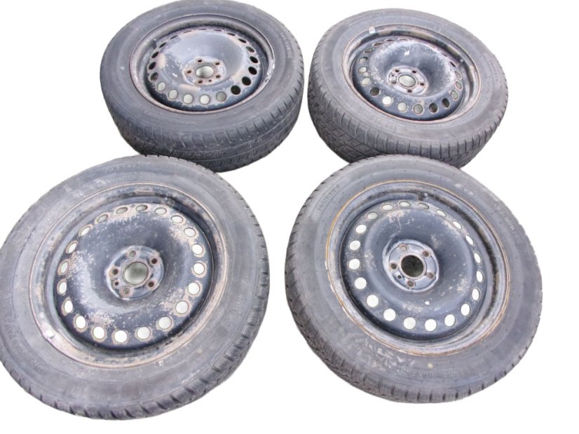 Winter wheel set Fiat Doblo 6x16 ET36.5 5x98x58 - tires 195/60/16 99/97T TOMKET Snowroad VAN3 6PR