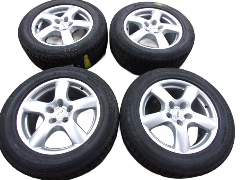 Zimná obutá sada RIAL, disky 8,5x18 ET56 5x112x66,5, pneu 255/55/18 105H CONTINENTAL 4x4 WinterContact