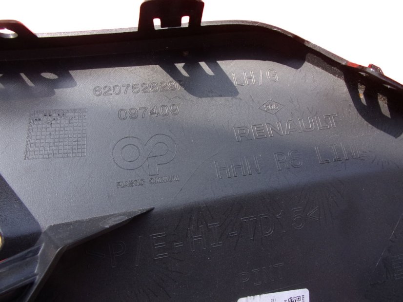 620752629R Left front bumper plastic Renault Austral
