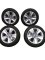 Winter tire set BMW, wheels 8x17 ET30 5x120x72.5, tires 225/55/17 PIRELLI