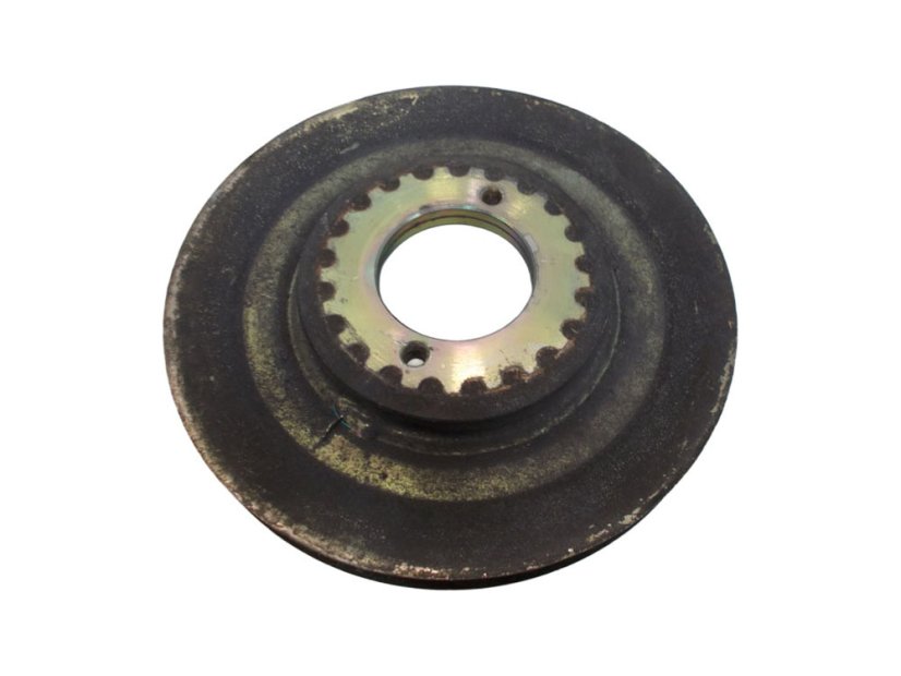 Double crankshaft pulley for V-belt Renault Trafic I