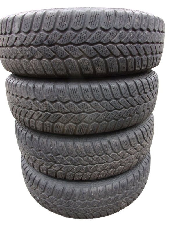Suzuki winter tire set, 4x13 ET46 4x100x54 rims, 155/70/13 75T SEMPERIT tires