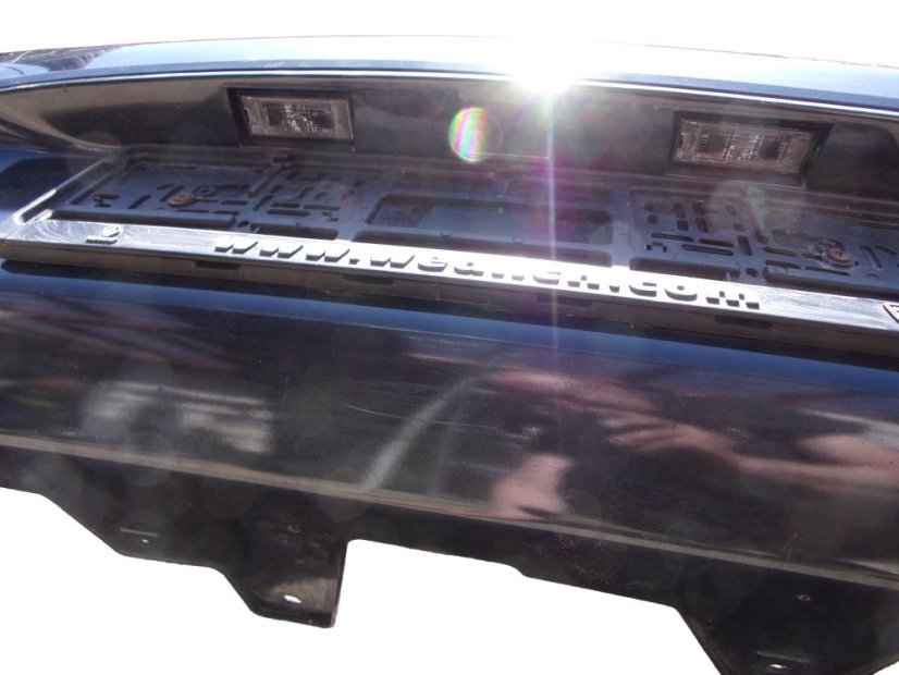 850229955R Rear bumper Dacia Sandero II, incl. license plate light