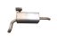 8200023549 Rear exhaust part Renault Modus 1.5 dCi