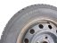 Suzuki winter tire set, 4x13 ET46 4x100x54 rims, 155/70/13 75T SEMPERIT tires