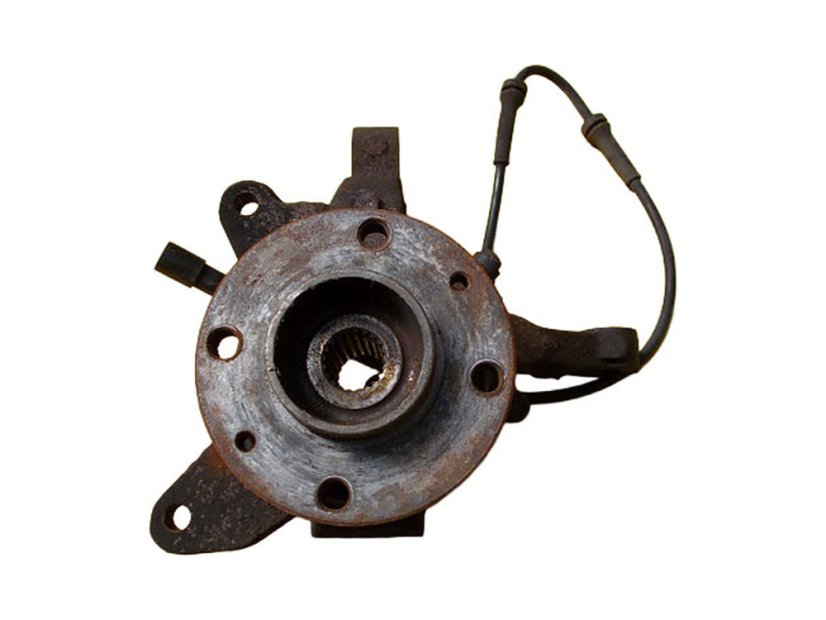 Lewa przednia piasta koła Renault Megane I, Scenic I, z łożyskiem i czujnikiem ABS