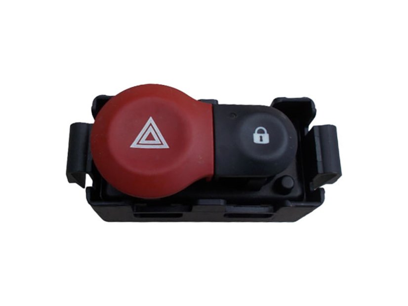 8200214896 Hazard warning light and central locking switch Renault Modus
