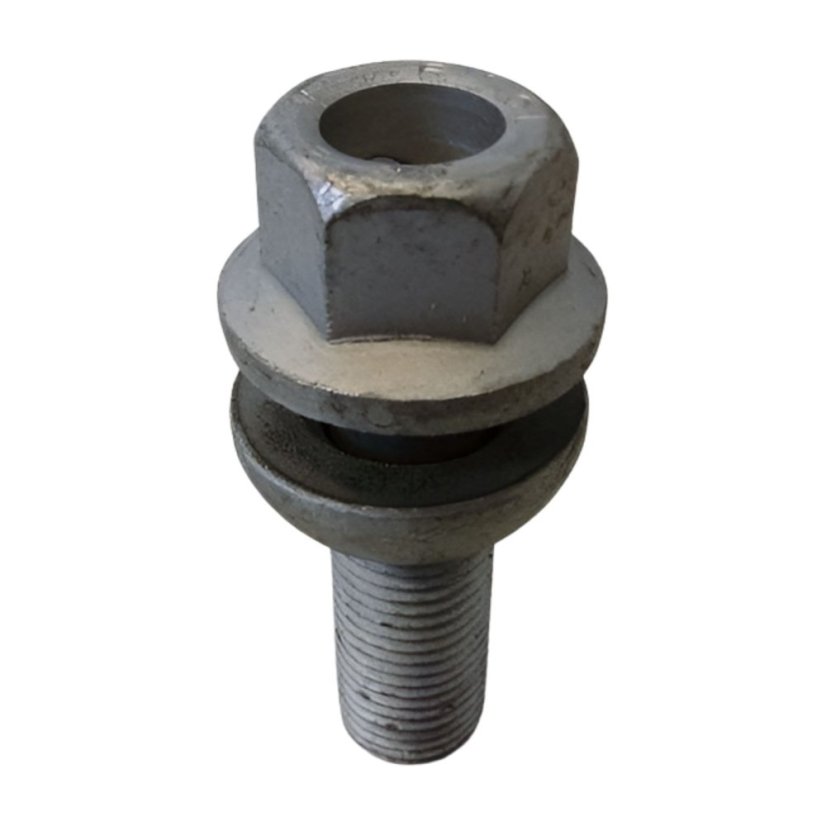Wheel bolt 14x1.5 - ball seat - galvanized