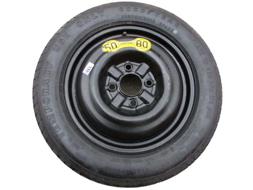 Rezerva (úzká) Volvo 3,5x15 ET40 - 125/90/15 GOODYEAR