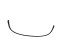 1859433S16 Lower front bumper molding Renault Clio III 2005-, with defect