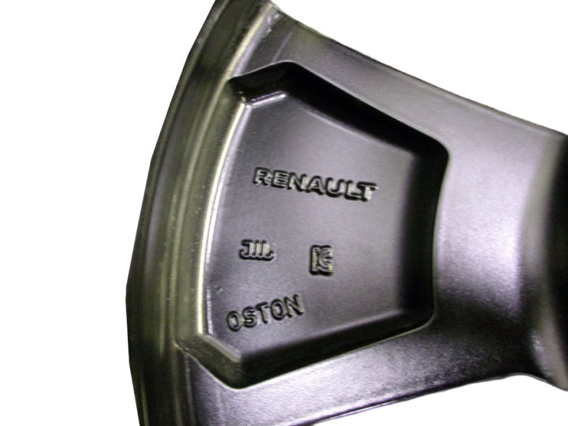 Alloy wheel Renault 7x18 ET34 5x114.3x66 Oston, incl. TPMS pressure sensors