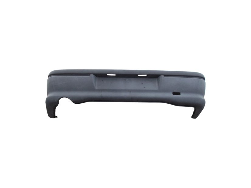 7700815350 Rear bumper Renault R19 1992-1996 (5-door model), black unpainted