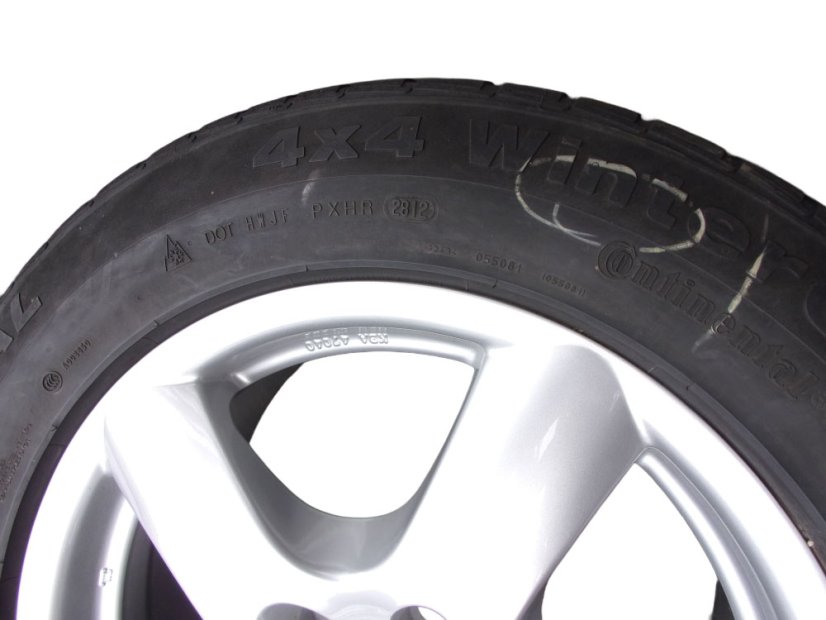 Zimná obutá sada RIAL, disky 8,5x18 ET56 5x112x66,5, pneu 255/55/18 105H CONTINENTAL 4x4 WinterContact
