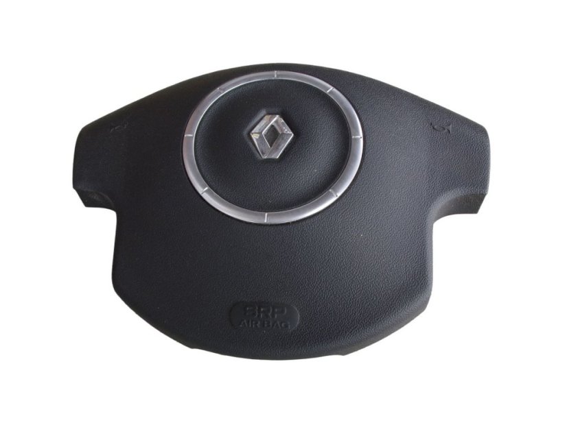 8200414936 Airbag volantu Renault Megane II, verze s tempomatem - černý s chromovým kroužkem
