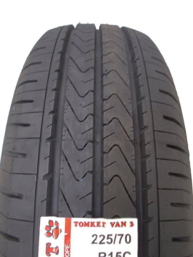 Summer truck tire 225/70/15C 112/110S TOMKET Van 3 8PR
