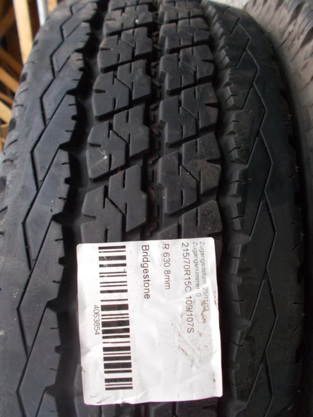 Summer tire 215/70/15C 109/107S BRIDGESTONE Duravis