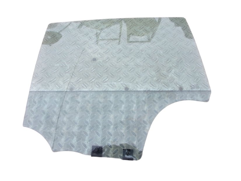 Left rear door glass green Dacia Sandero I