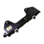 850449312R Right rear bumper bracket Renault Clio V
