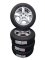 Letní obutá sada Seat/Škoda/Volkswagen, disky 6x14 ET38 5x100x70, pneu 165/70/14 81T TOMKET Eco 3