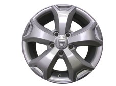 Aluminum disc Dacia Duster, Renault 6.5x16 ET50 5x114.3x66 - model Cyclade 403007372R