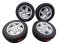 Winter tire set BMW X5 8.5x18 ET48 5x120x72.5 - 255/55/18 105H CONTINENTAL 4x4
