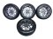 Summer tire set Kia, wheels 6.5x17 ET49 4x100x54, tires 205/55/17 95V CONTINENTAL ContiPremiumContact 5