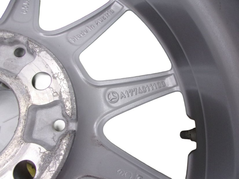 Winter tire set Mercedes-Benz alloy wheels 6.5x16 ET44, 5x112x66.5 A1774011100 - 205/60/16 92H HANKOOK Winter i*cept Evo 2