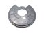 Dust shield of the right rear brake disc BMW 3 E36, E46