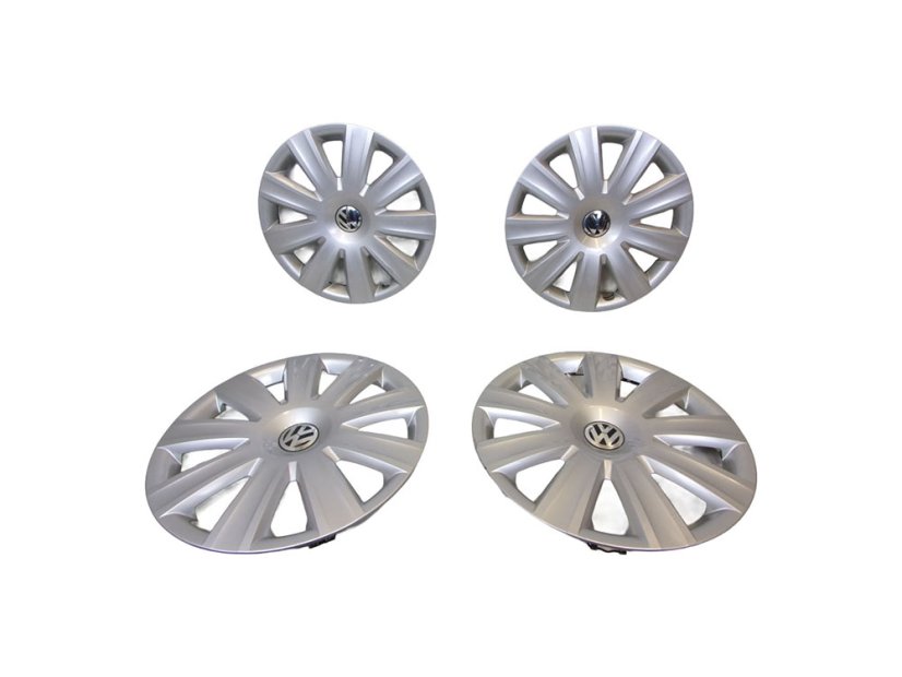 Wheel cover 16" original Volkswagen 7N0601147 - set of 4 pieces