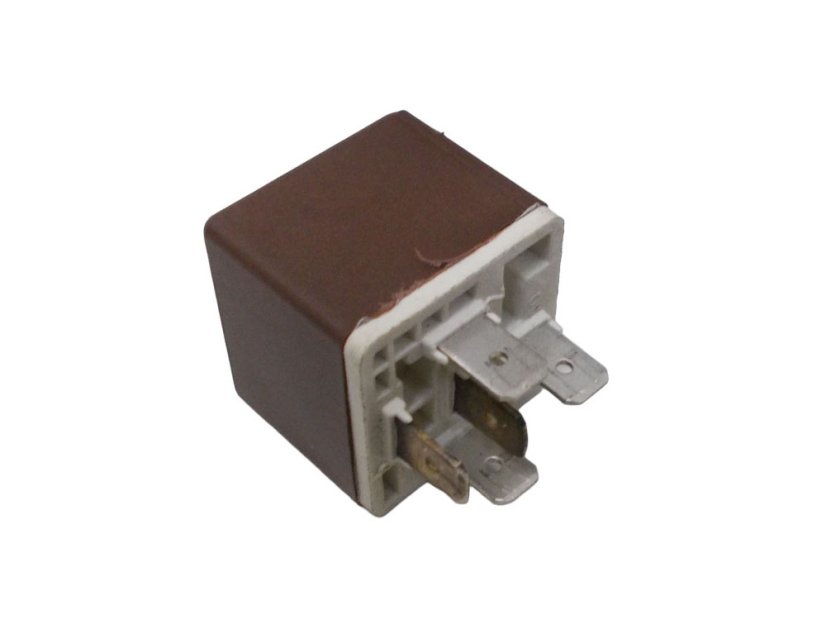7700810929 Relay Renault 12V 25A 5-PIN - brown