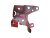 Left front fender bracket - front part Renault Clio III
