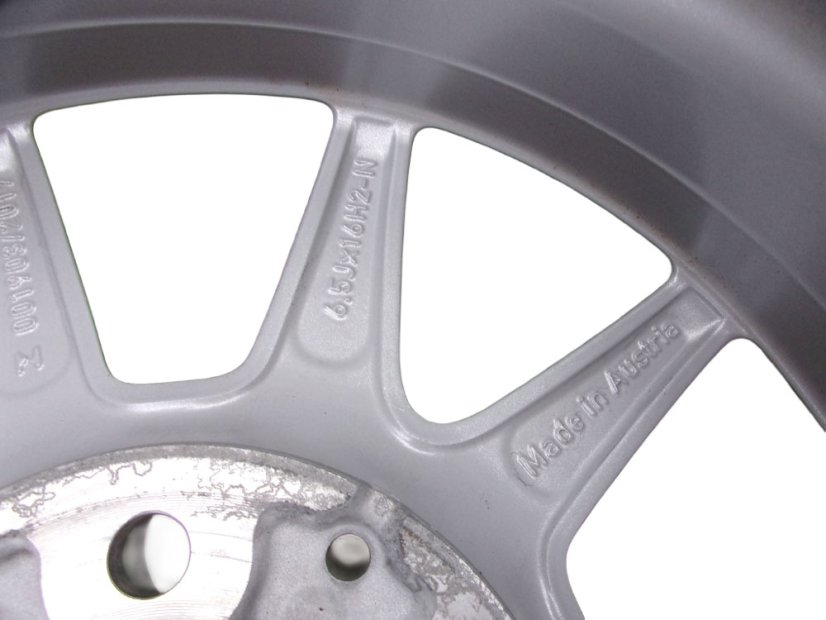 Winter tire set Mercedes-Benz alloy wheels 6.5x16 ET44, 5x112x66.5 A1774011100 - 205/60/16 92H HANKOOK Winter i*cept Evo 2