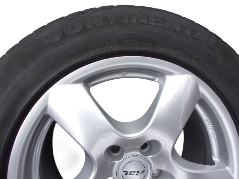 Zimná obutá sada RIAL, disky 8,5x18 ET56 5x112x66,5, pneu 255/55/18 105H CONTINENTAL 4x4 WinterContact