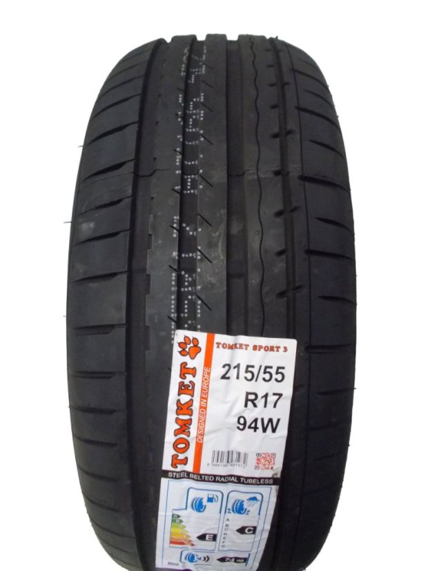 Summer tire 215/55/17 94W TOMKET Sport 3