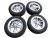 Zimní obutá sada alu kol Mercedes-Benz 6,5x16 ET44 - 5x112x66,5 A1774010100 - pneu 205/60/16 92H Michelin Alpin 5