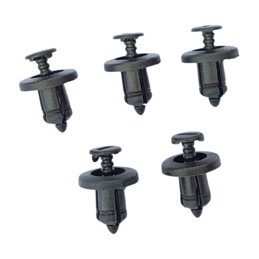 Plastic clip for bumper and plastics in the engine compartment Renault - set of 5 pcs.