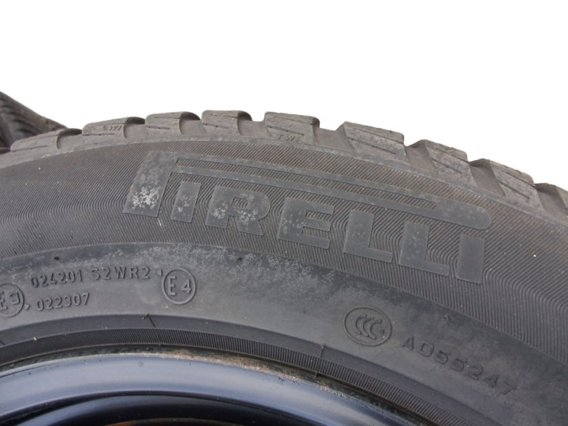 Winter tire set Volkswagen, wheels 6.5x16 ET48 5x112x57, tires 205/60/16 96H PIRELLI Sottozero 3 Seal